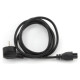 Gembird Kabelis Gembird Power cord (C5) 0.5m