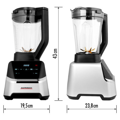 Gastroback 40987 Design Multi-Power Blender Mix & Soup 2000 W