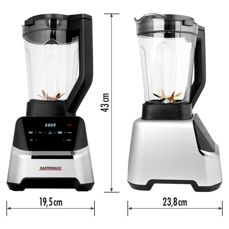 Gastroback 40987 Design Multi-Power Blender Mix & Soup 2000 W