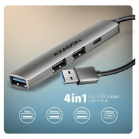 Axagon I/O HUB USB3.2 4PORT/0.12M HUE-STA AXAGON
