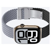 Amazingthing Set of 2 AmazingThing Blend Band for Apple Watch 45/46/49mm - Grey-Black/Grey
