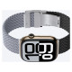 Amazingthing Set of 2 AmazingThing Blend Band for Apple Watch 45/46/49mm - Grey-Black/Grey