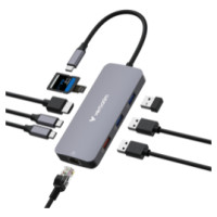 Verbatim Dokstacija Verbatim USB-C Pro Multiport Hub 9 Port