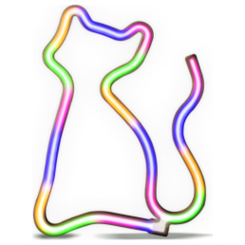 SBS Led lampa Meow In Color Neon effect