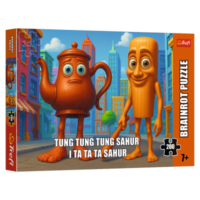 Trefl BRAINROT Puzle Tung Tung Sahur, 200 gab.