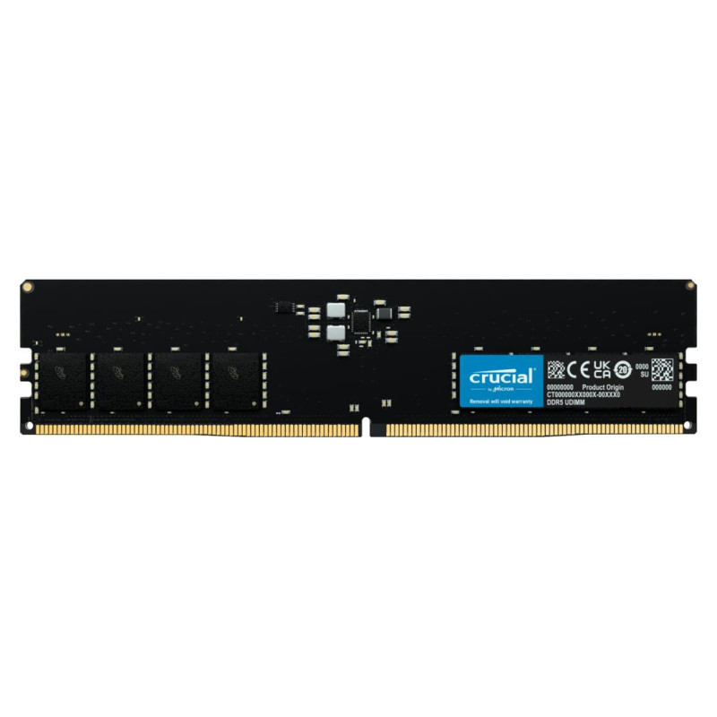 Crucial 16GB DDR5-5600 UDIMM CL46 (16Gbit)