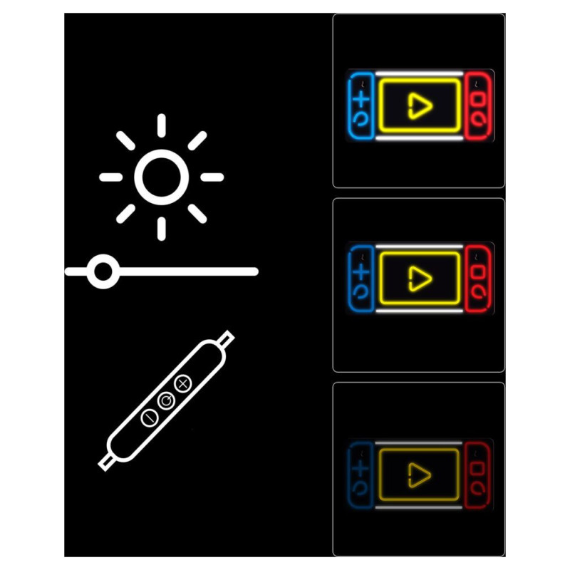 Manta SNL93MT Style Neon Lights CONSOLE