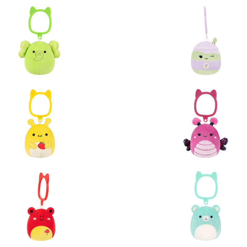 Squishmallows W26 Piespraužama plī&scaron;a rotaļlieta, 8 cm