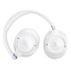 JBL Bezvadu austiņas JBL Tune 780NC White Adaptive Noise Cancelling