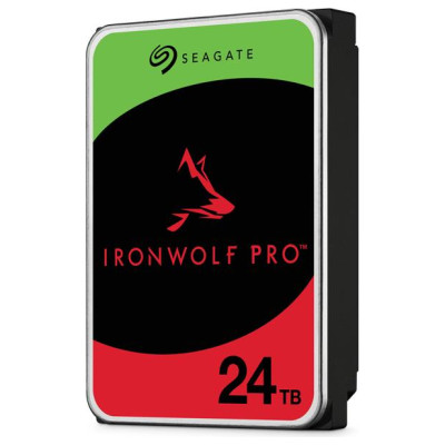 Seagate HDD|SEAGATE|IronWolf Pro|24TB|SATA|512 MB|7200 rpm|Discs/Heads 10/20|3,5"|ST24000NT002