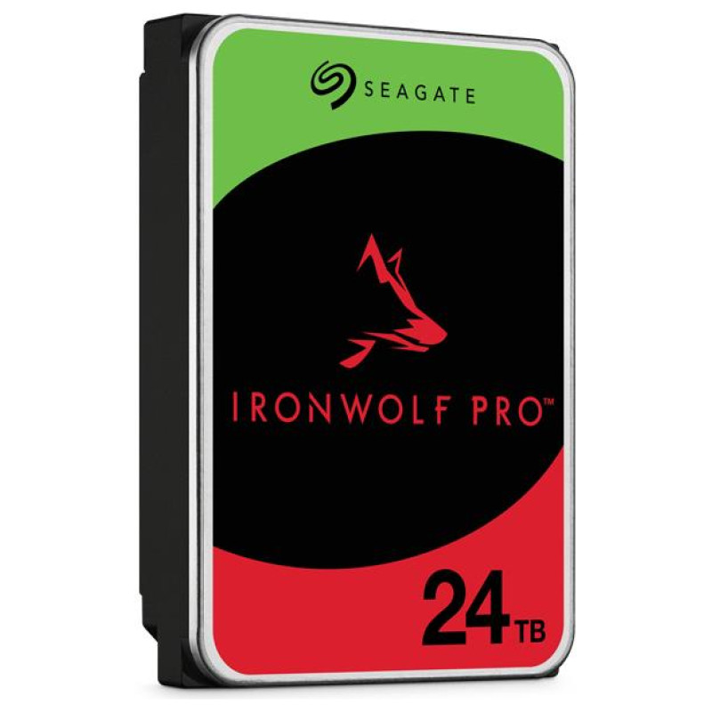 Seagate HDD|SEAGATE|IronWolf Pro|24TB|SATA|512 MB|7200 rpm|Discs/Heads 10/20|3,5"|ST24000NT002