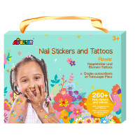 Avenir Nail Stickers and Tattoos Flowers
