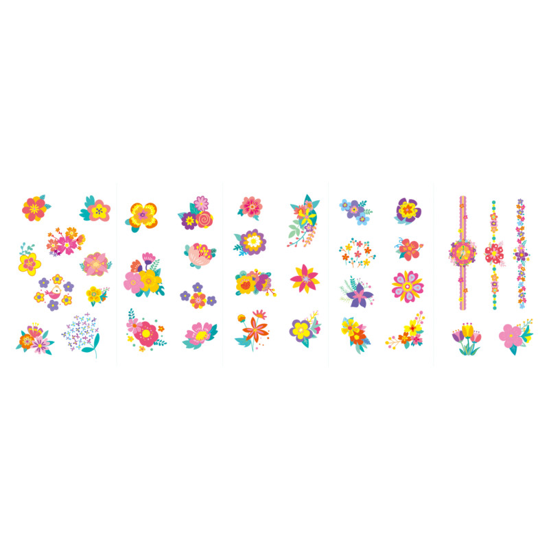 Avenir 260+ nagu uzlīmes un tetovējumi - Zieds