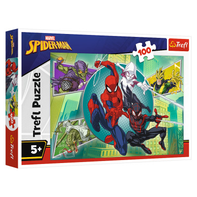 Trefl SPIDER-MAN Puzle Spiderman, 100 gab.
