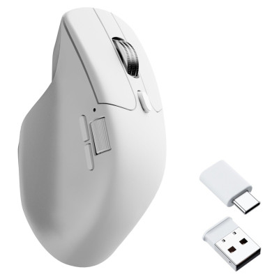 Keychron MOUSE USB OPTICAL WRL M6/WHITE M6S-B72 KEYCHRON