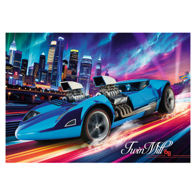 Trefl HOT WHEELS Premium Plus Puzle Twin Mill, 1000 gab.