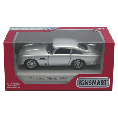 Kinsmart Die-Cast modelis 1963 Aston Martin DB5, izmērs 1:38