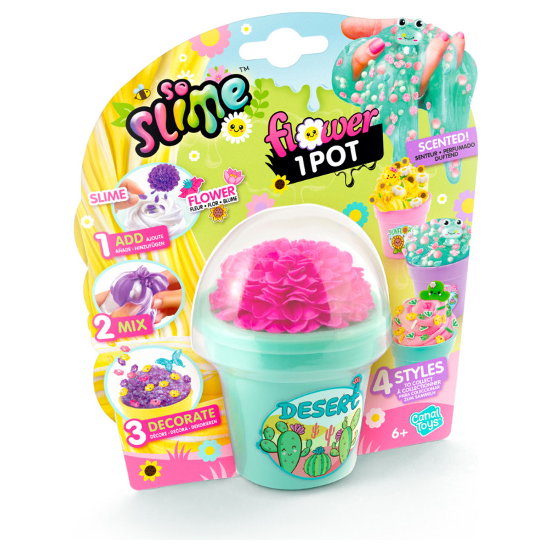 So Slime Slime gatavo&scaron;anas komplekts Puķu pods