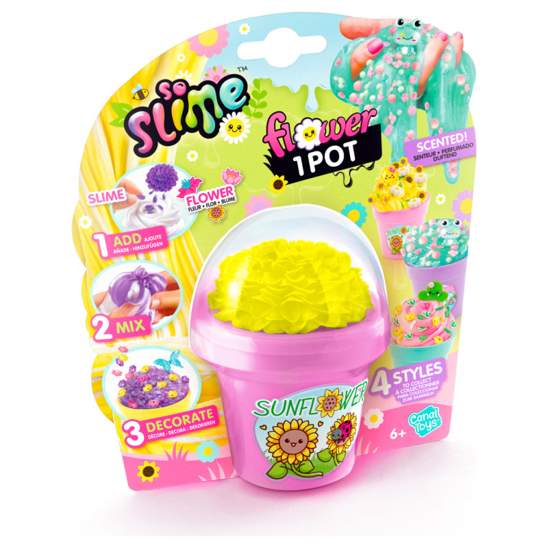 So Slime Slime gatavo&scaron;anas komplekts Puķu pods