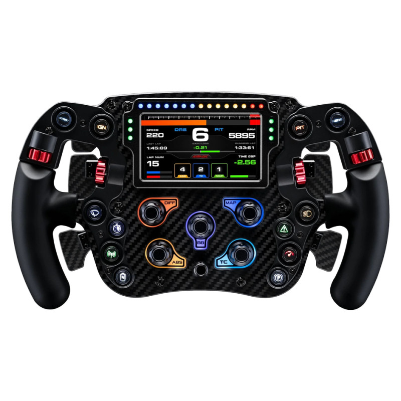 Simagic FX PRO 290 mm Steering Wheel, QR50, Shifters + Dual Clutch, S203