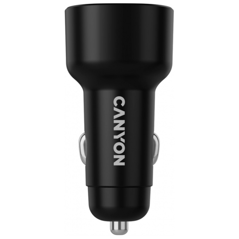 Canyon car charger OnDrive 60 PD 60W 2xUSB-C Black