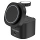 Canyon 4 in 1 Wireless Charging Stand, 30W max, Size: 70x70x70.3mm, weight: 414g, with 65W charger and 1M cable, black