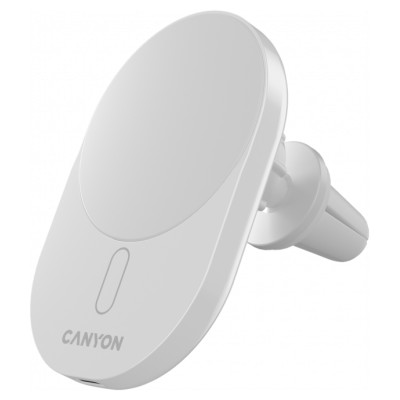 Canyon car charger OnGrip 105 15W Qi2 Wireless White