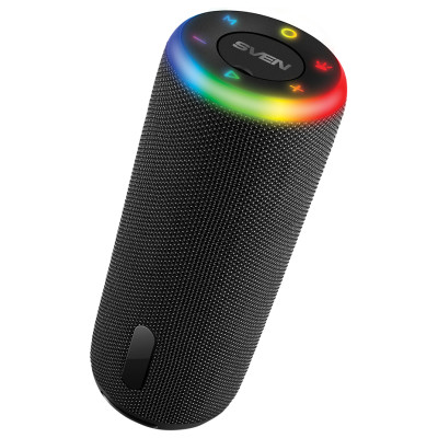 Sven Speaker 2.0 portable SVEN PS-150, black, power output 10W (2x5W) (RMS), TWS, Bluetooth, FM, USB, lithium battery 1800mA*h