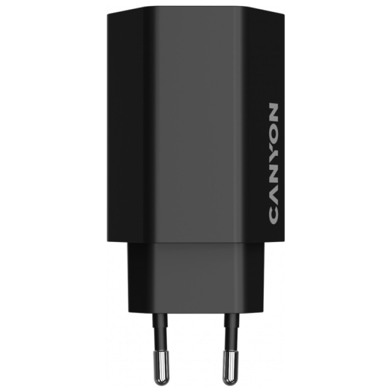 Canyon charger HEXAGON 65 GaN 65W 2xPD 1xQC EU Black