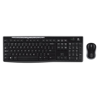 Logitech MK270 Wireless Combo - BLACK - NORDIC