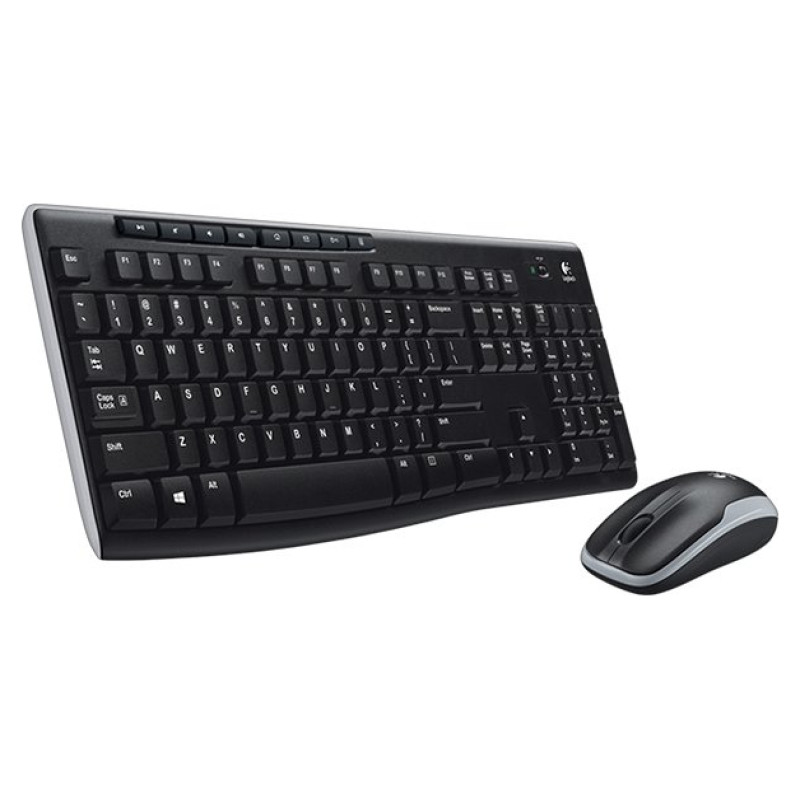 Logitech MK270 Wireless Combo - BLACK - NORDIC