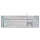 Logitech G815 LIGHTSPEED RGB Mechanical Gaming Keyboard &ndash; GL Tactile - WHITE - PAN - USB - NORDIC-613 - TACTILE SWITCH