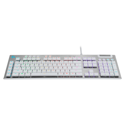Logitech G815 LIGHTSPEED RGB Mechanical Gaming Keyboard &ndash; GL Tactile - WHITE - PAN - USB - NORDIC-613 - TACTILE SWITCH