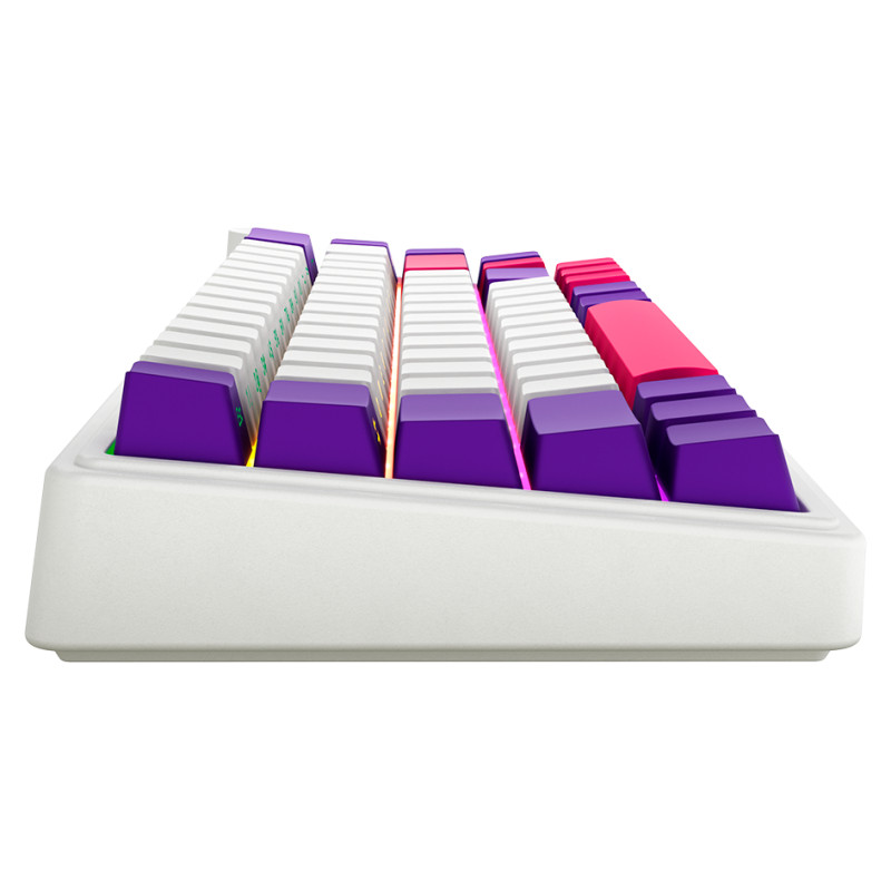 Lorgar KBP70MW, Wireless 65% Mechanical Gaming Keyboard Pro, White, EN layout