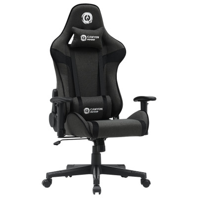 Canyon gaming chair Crest FCH01 Fabric Grey