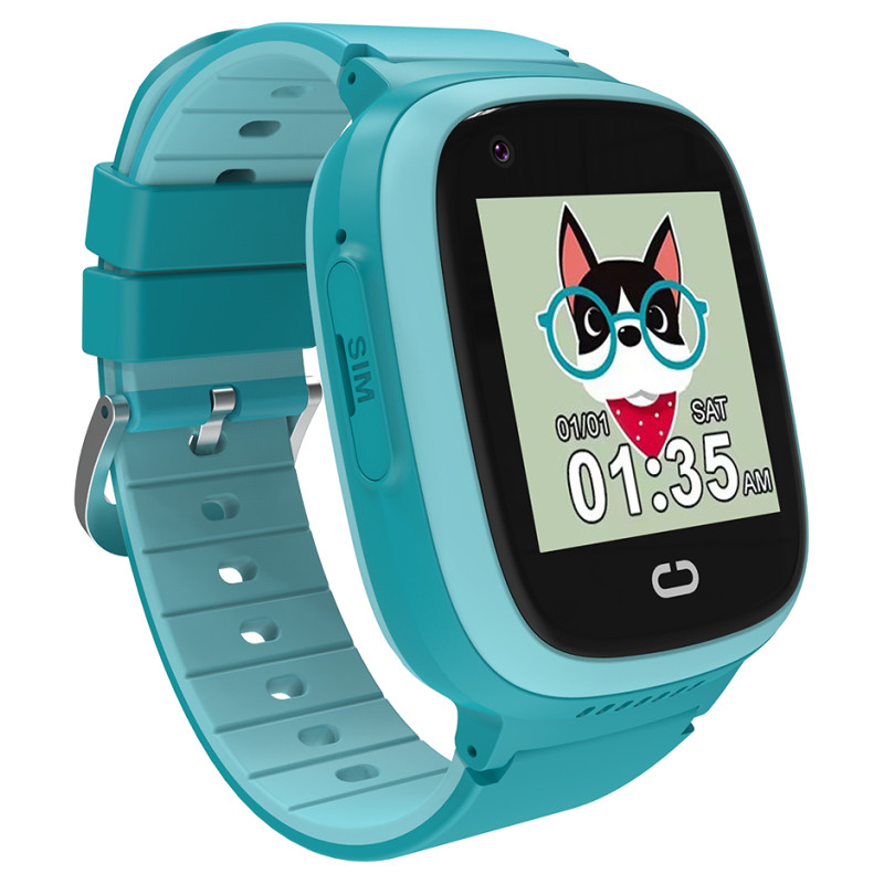 Canyon kids watch Sunny KW-48 Video 4G GPS Games&Music Blue