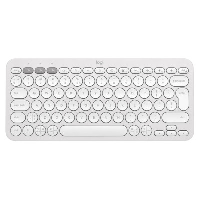 Logitech K380S Bluetooth Keyboard - TONAL WHITE - US INT'L