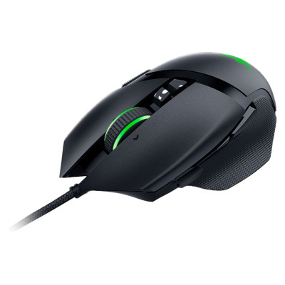 Razer Basilisk V3 35K Gaming Mouse, Black, Focus Pro 35K Optical Sensor Gen-2, Optical Mouse Switches Gen-3, Razer&trade; Speedflex Cable, 4-Way Razer&trade; HyperScroll Tilt Wheel, 35K DPI