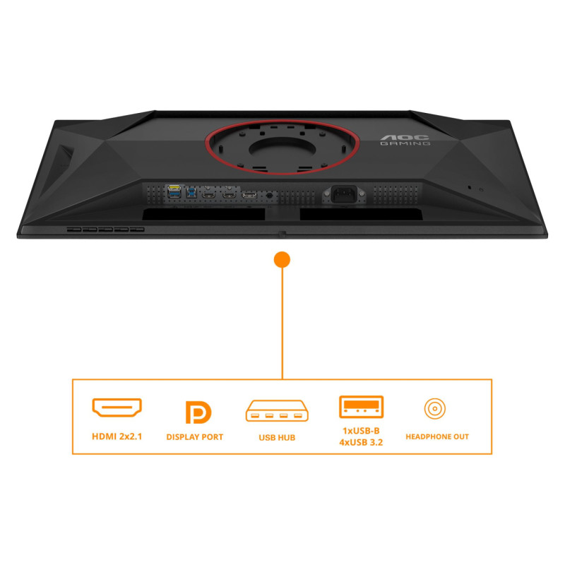 AOC LCD Monitor|AOC|27 "|2560 x 1440 pixels|Quad HD|Native aspect ratio 16:9|QD-OLED|Flat|Q27G4ZD