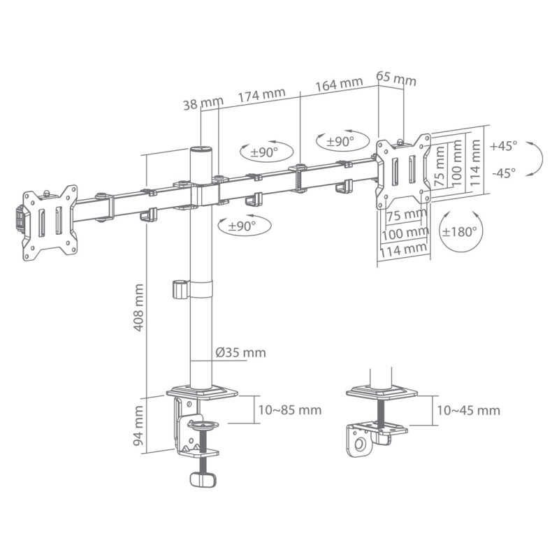 Sbox LCD-352/2-3 (17-32/2x10kg/100x100)
