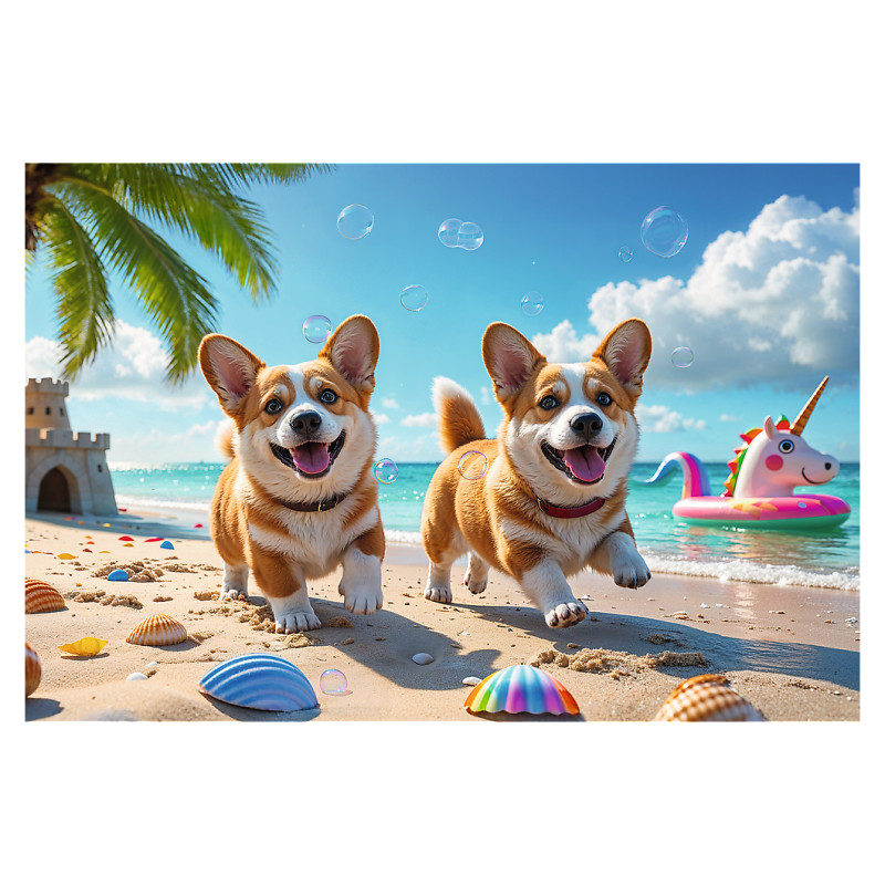 Trefl Puzle Korgijs, 100 gab.