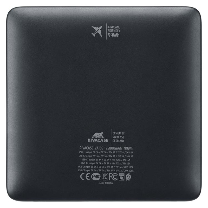 Rivacase POWER BANK USB 25800MAH/VA1091 RIVACASE