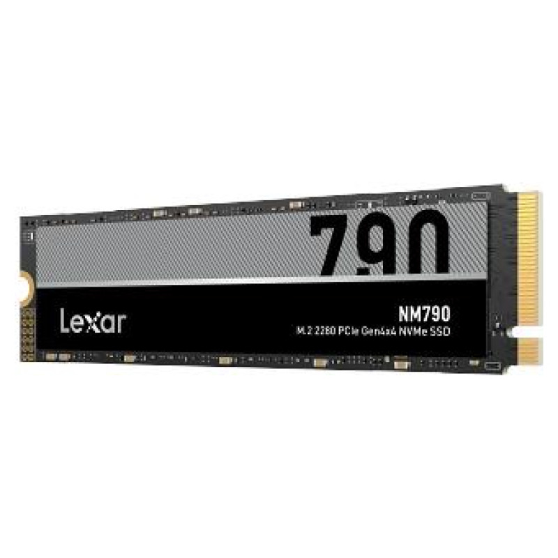 Lexar SSD|LEXAR|NM790|512GB|M.2|PCIe Gen4|NVMe|Write speed 4400 MBytes/sec|Read speed 7200 MBytes/sec|2.45mm|TBW 500 TB|MTBF 1500000 hours|LNM790X512G-RNNNG