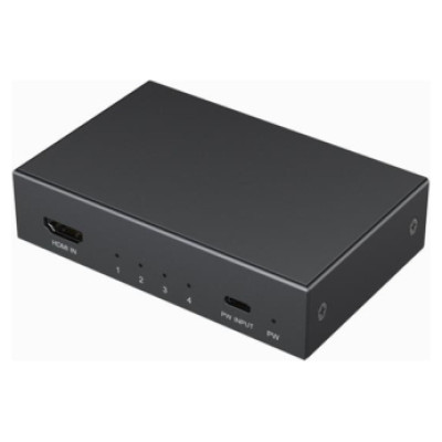 Gembird Sadalītājs Gembird HDMI 4 Ports 4K HDMI 30Hz black