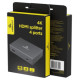 Gembird Sadalītājs Gembird HDMI 4 Ports 4K HDMI 30Hz black