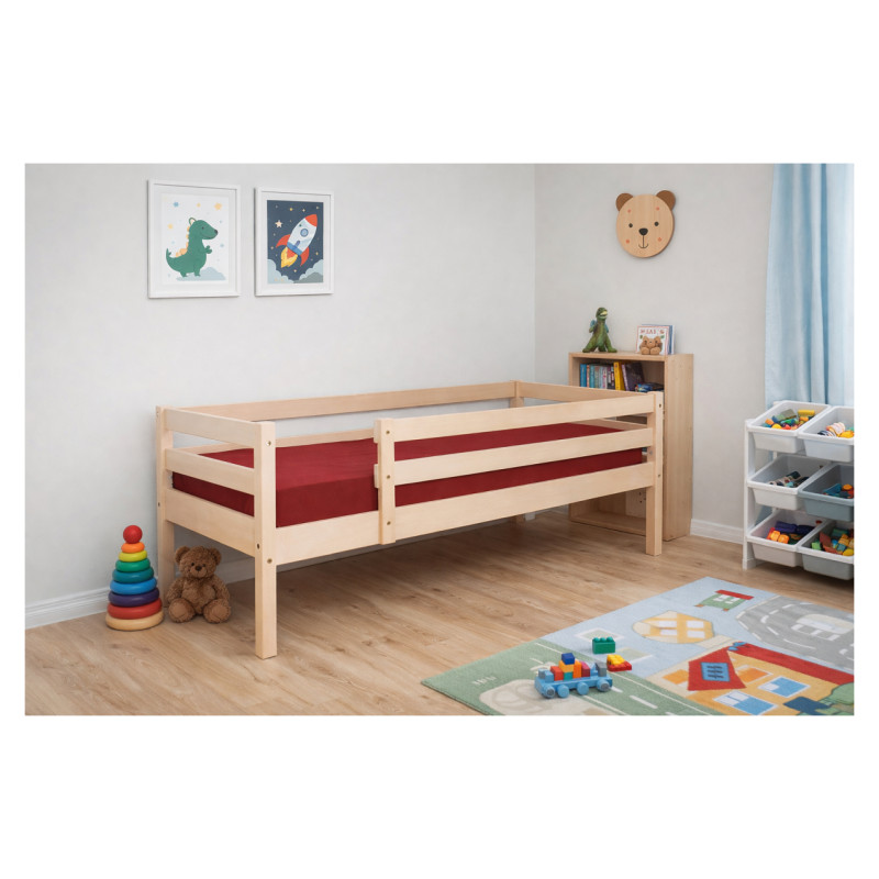 Emis Bērnu gulta "SafeNest" 70x160 / Balts