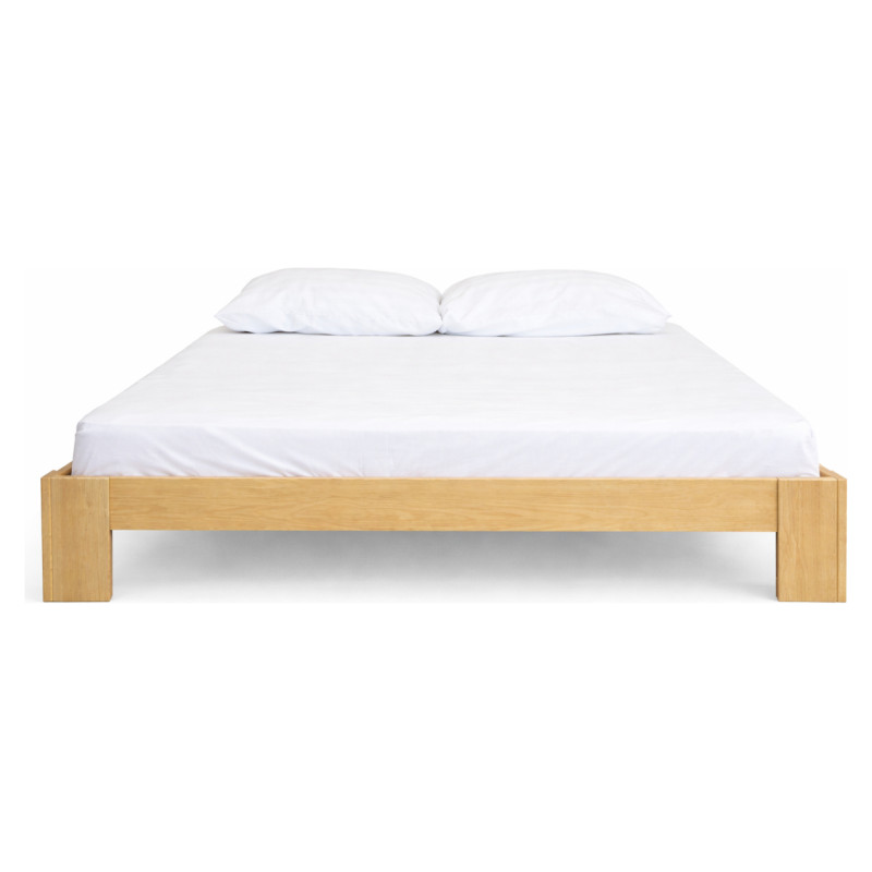 Emis Koka gulta "Tango" 100x200 / Dabīgs koks (vaskota)