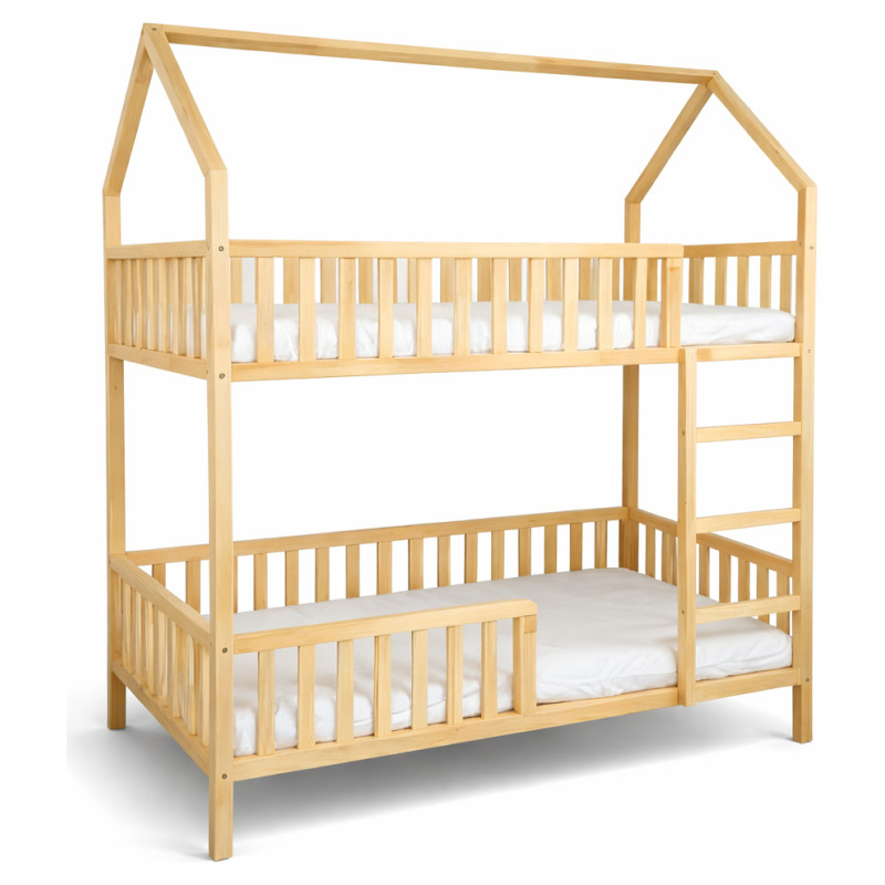 Emis Montessori Duo 70x160 / Balts / Nē