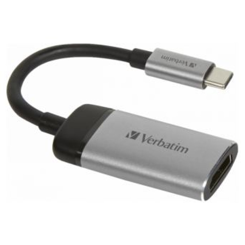 Verbatim USB Type-C Male - HDMI Male 10cm 4K