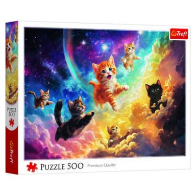 Trefl Puzle Kaķēni, 500 gab.